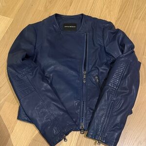 Emporio Armani leather jacket